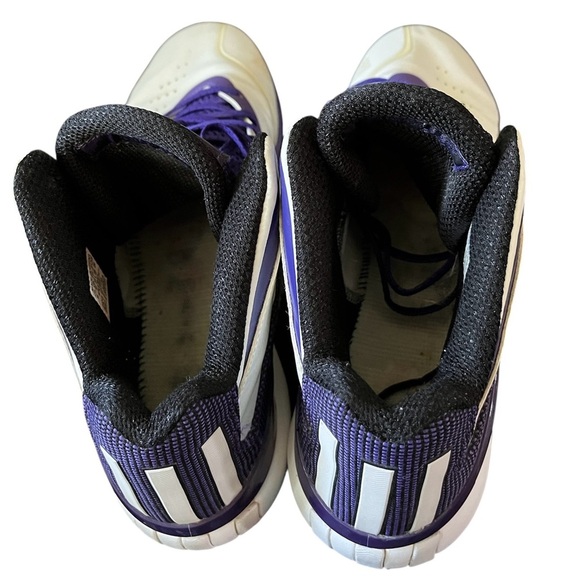 Adidas Purple and White CrazyGhost Basketball Shoes Size 16 main image 8